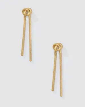KNOT DROP EARRING